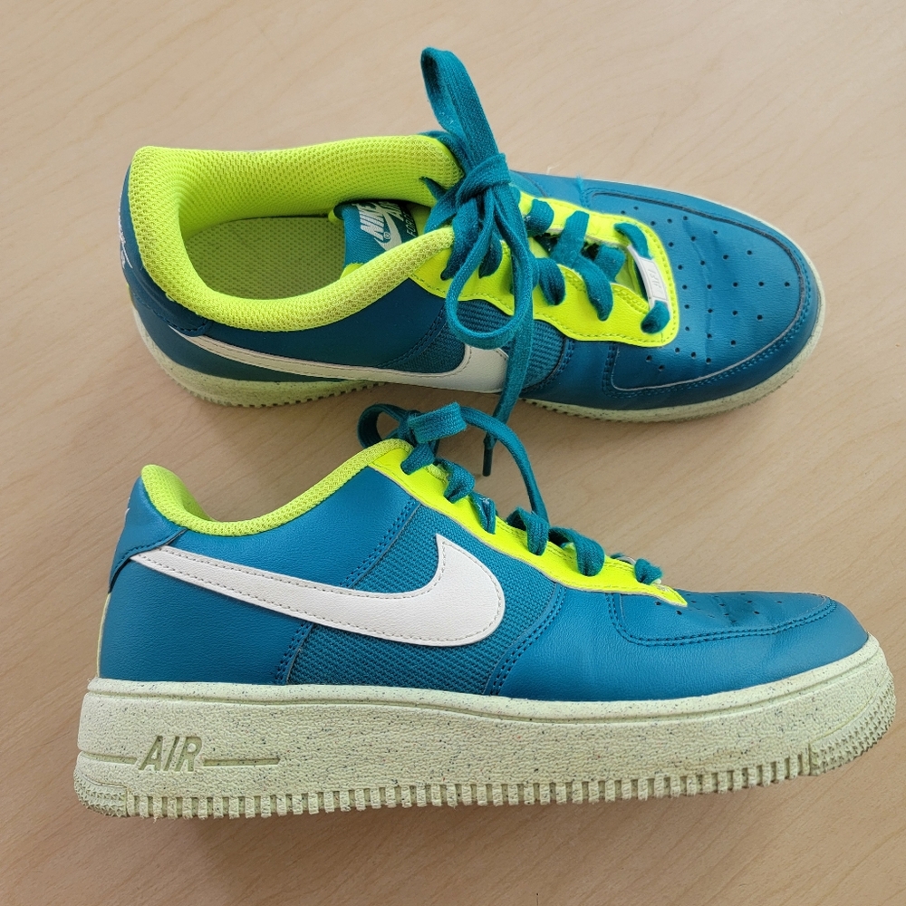Nike Air Force 1 Crater Classic Sneakers Size Youth 6 6Y Women's 7.5 Men's 6